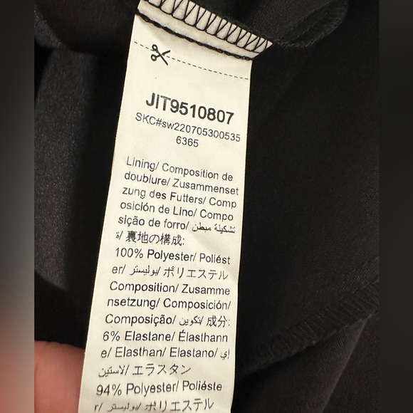 NEW SHEIN Black Suit Jacket With Lace Sleeves Size XL NWOT - Picture 7 of 7